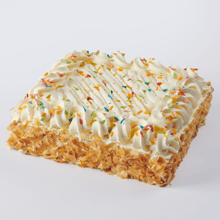 Feestelijke slagroom schnitte