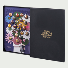 Chocolade bonbons bloemen