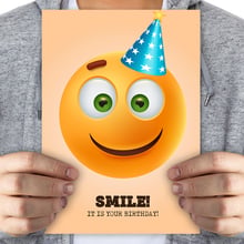 Smile it is your birthday! - mega