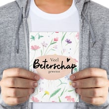 Veel beterschap gewenst - groot