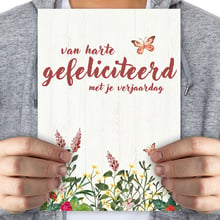 Van harte gefeliciteerd met je verjaardag - mega