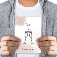 Cheers to a happy marriage - groot