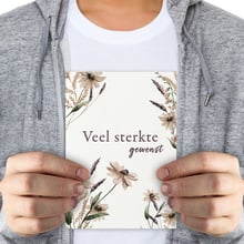 Veel sterkte gewenst - groot