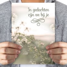 In gedachten zijn we bij je - mega