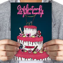 Gefeliciteerd met jullie huwelijk - mega