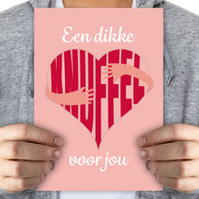 Een dikke knuffel voor jou - mega