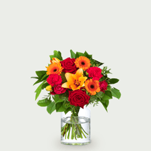 Bouquet warm flowers small