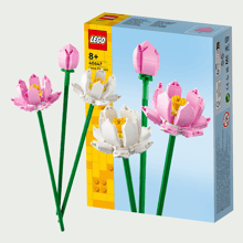 Lego Icons Botanical Lotus bloemen
