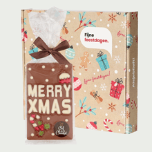 Chocoladereep Merry X-Mas