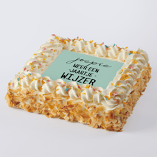 Jaartje wijzer taart