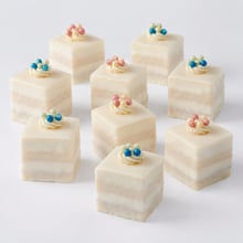 Geboorte petit fours jongen/meisje
