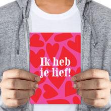 Ik heb je lief - groot