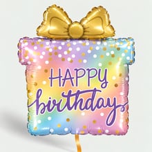 Grote Birthday present ballon