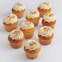 Feestelijke mini cupcakes