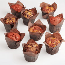 Muffins - Choco, velvet & Kaneel