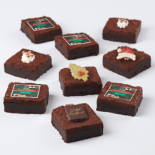 Kerst foto brownies