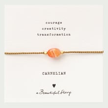 A Beautiful Story Carnelian armband