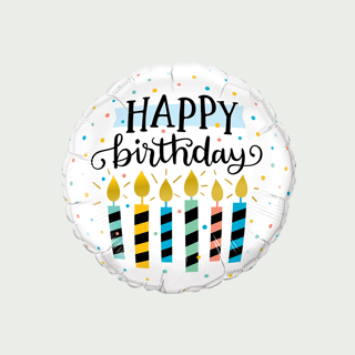 Happy birthday ballon