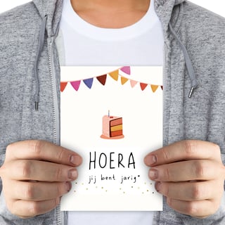 Hoera je bent jarig