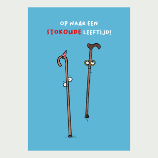 Op naar een stokoude leeftijd