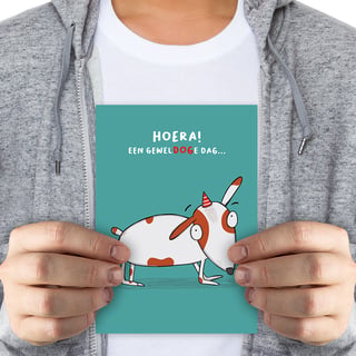 Hoera een gewelddogge dag
