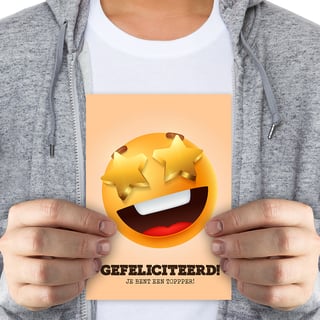 Gefeliciteerd je bent een topper