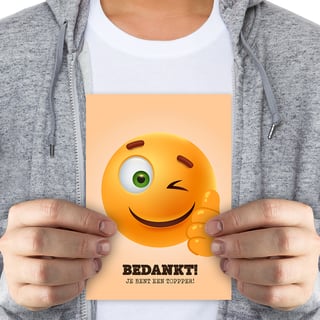 Bedankt je bent een topper!