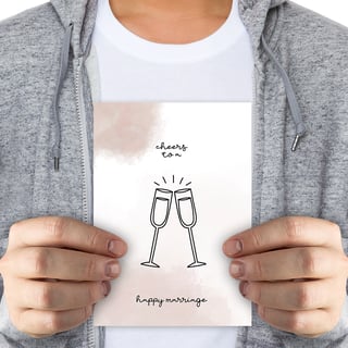 Cheers to a happy marriage