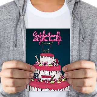 Gefeliciteerd met jullie huwelijk