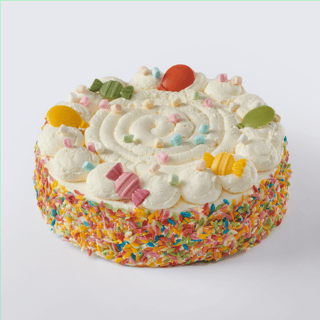 Kindertaart rond