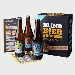 Bierpakket Blind bier proeven