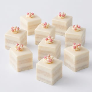 Geboorte petit fours meisje