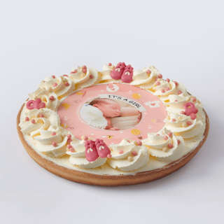 Geboorte vlaai meisje