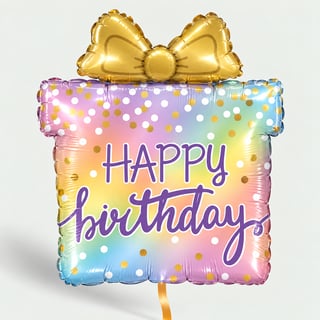 Grote Birthday present ballon