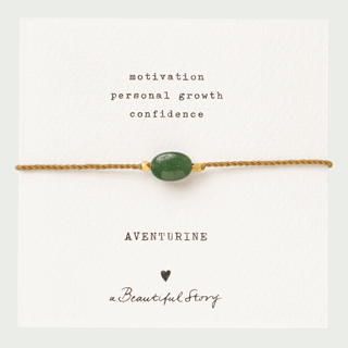 A Beautiful Story Aventurine armband