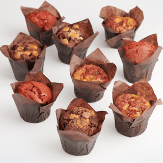 Muffins - Choco, velvet & Kaneel