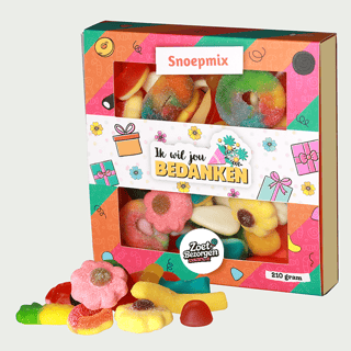 Snoeppakket Ik wil je bedanken