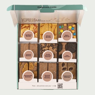 Brownies proeverij box