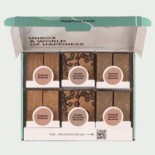 Originals, Karamel zeezout & double chocolates 12 stuks