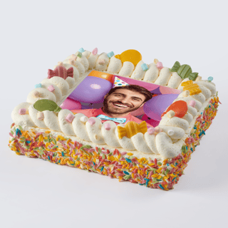 Verjaardags fototaart