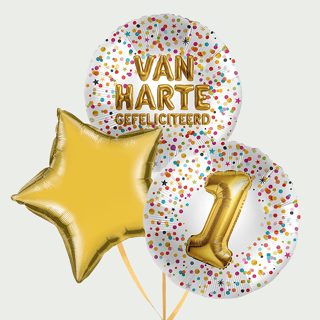 Tros Gefeliciteerd met getal naar keuze