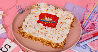 Geslaagd taart