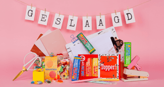 Geslaagd cadeaus brievenbus