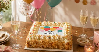 Verjaardagstaart