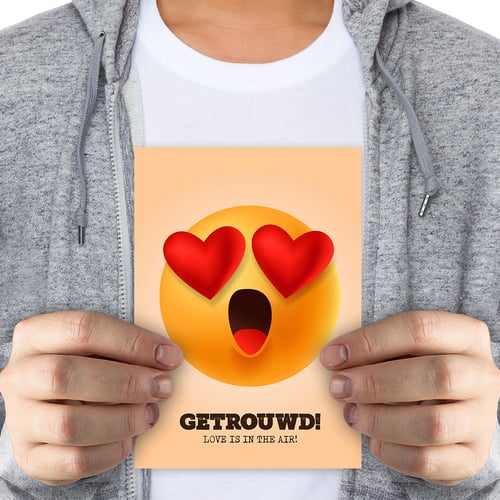 Getrouwd! Love is in the air! - groot