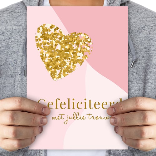 Gefeliciteerd met jullie trouwdag - mega