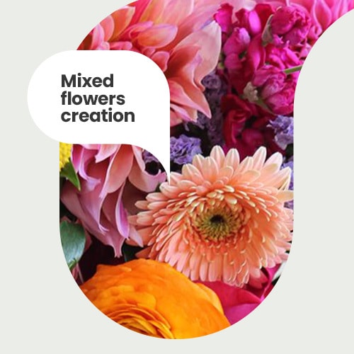 Bouquet mixed flowers small