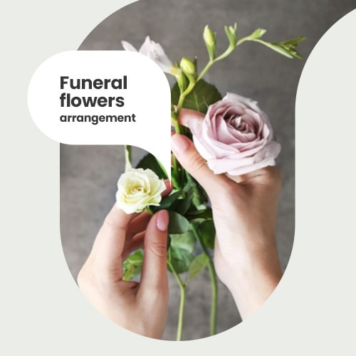 Funeral flowers small