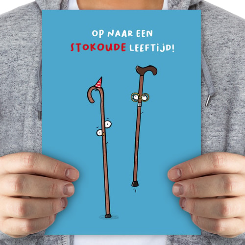 Op naar een stokoude leeftijd - mega