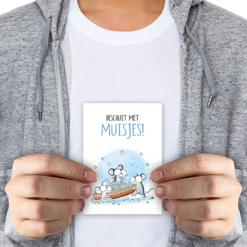 Beschuit met muisjes! Jongen - normaal